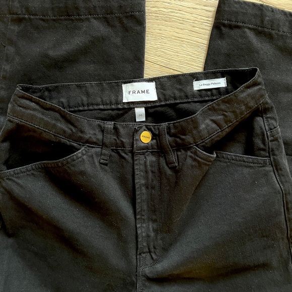 FRAME Le Baggy Palazzo Jeans size 26 - Picture 9 of 9